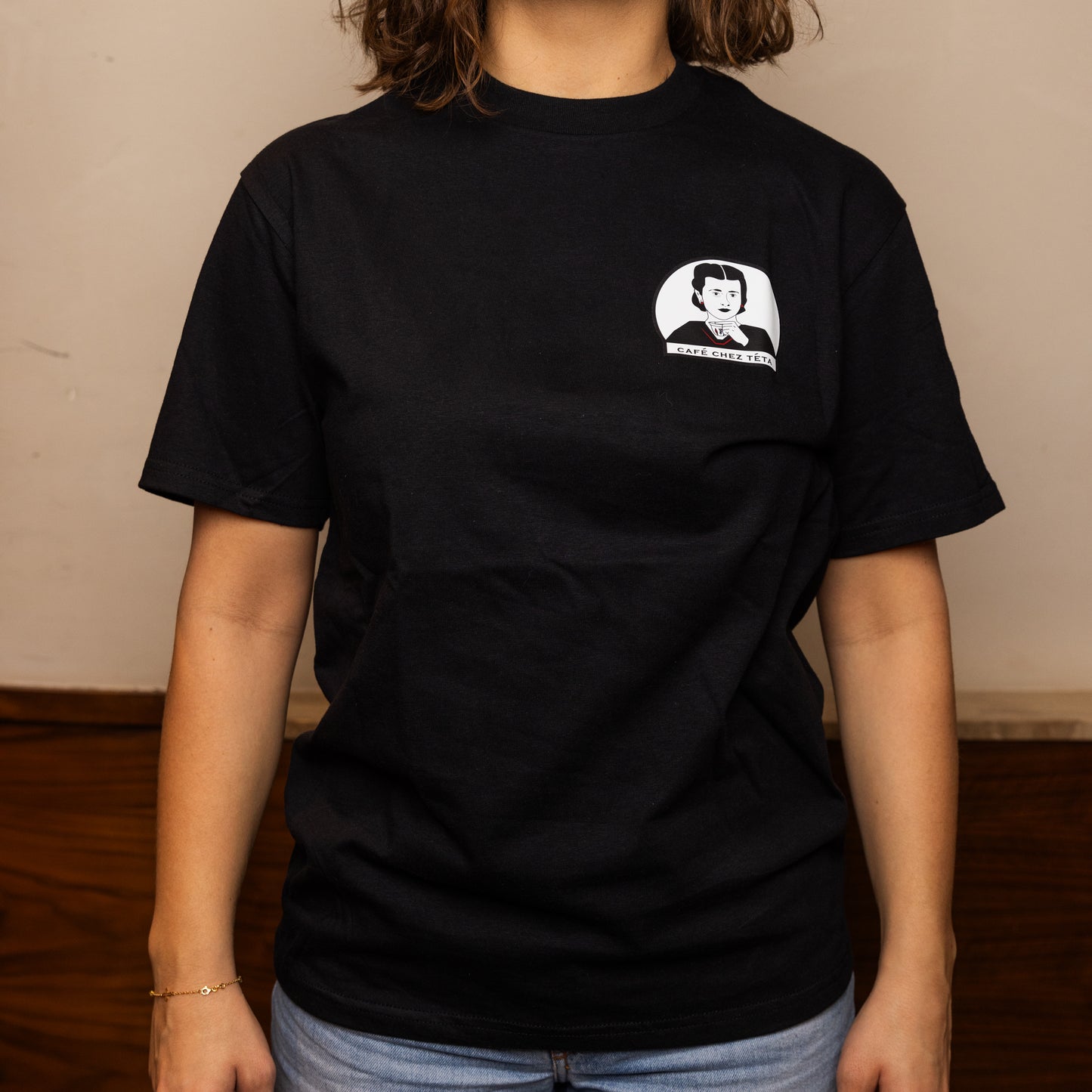 T-shirt à manches courtes Bon Appetit Sahtein en noir